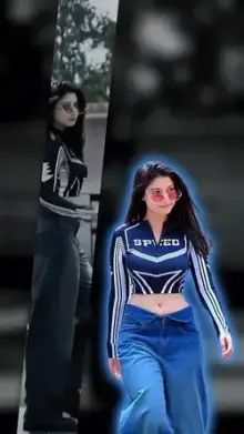 Ghost face slowmo CapCut template