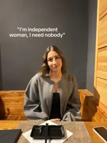 Im Independent Wman CapCut template