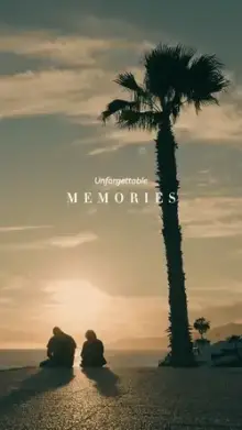 Memories CapCut template