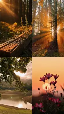Nature vibes CapCut template