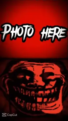 Troll Face CapCut template