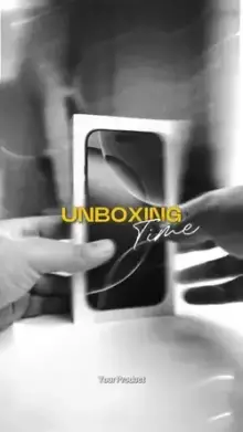 UNBOXING PRODUCT CapCut template